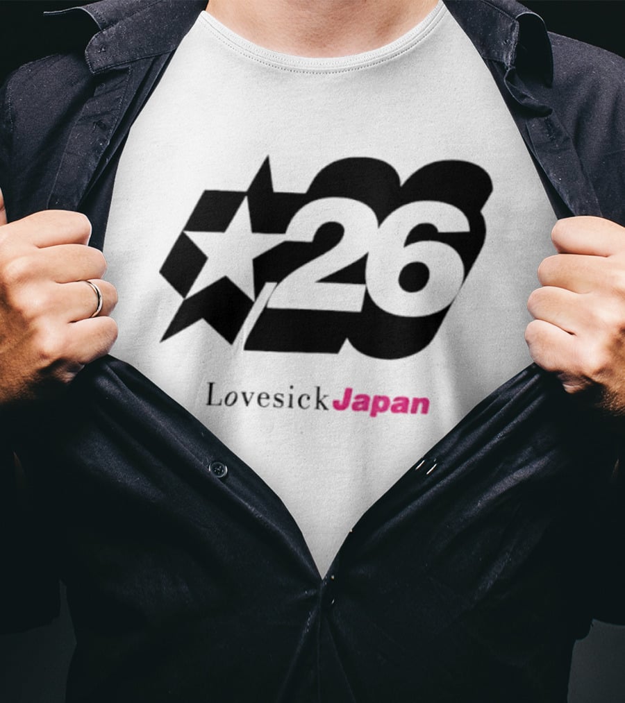 Lovesick Japan 26 Star T-Shirt