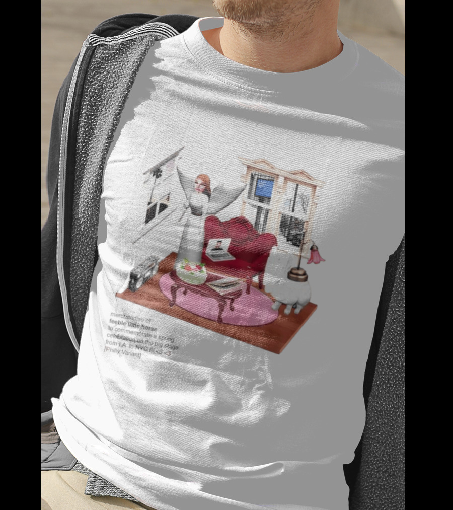 Feeble Little Horse Merchandise Spring Celebration Big Stage Collage T-Shirt