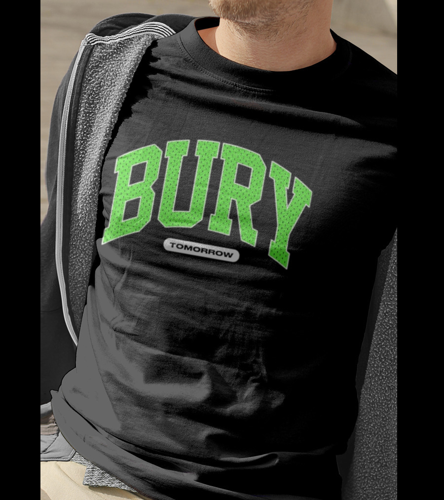 Bury Tomorrow Green Sports Jersey T-Shirt