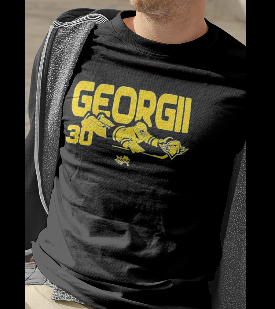 Georgii Romanov 30 Springfield Thunderbirds Hockey Player T-Shirt