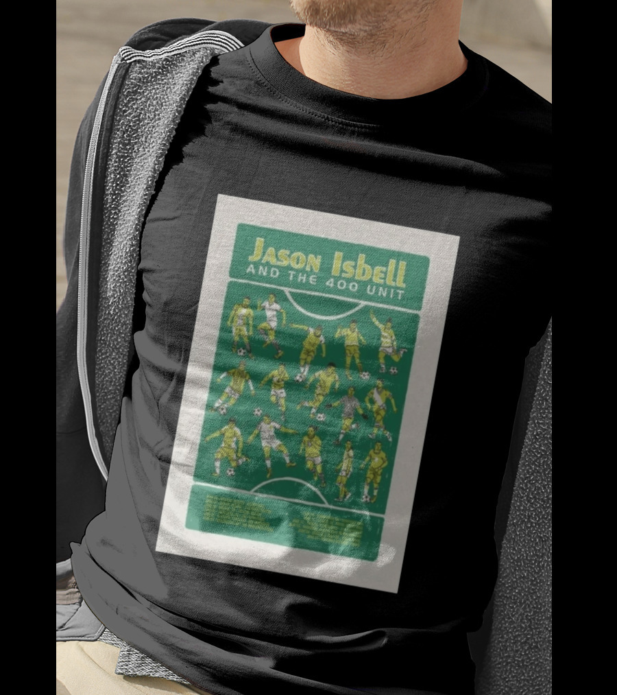 Jason Isbell And The 400 Unit Soccer UKEU Tour 2026 Dates T-Shirt