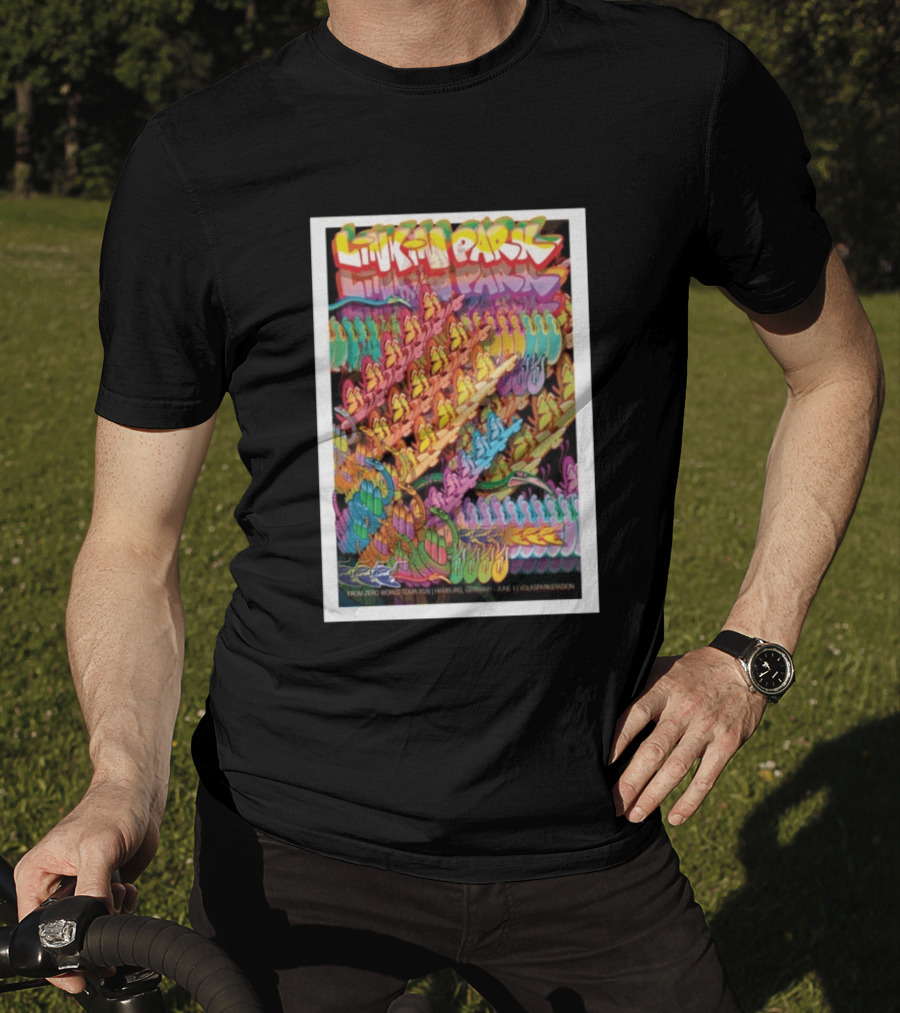 Linkin Park From Zero World Tour 2026 Hamburg Germany June 1 Volksparkstadion T-Shirt