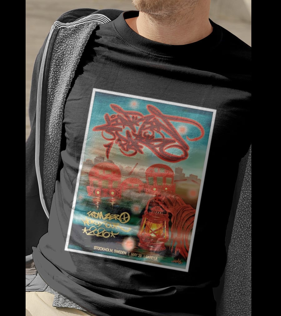 Linkin Park From Zero World Tour 2026 Stockholm Sweden May 29 3Arena T-Shirt