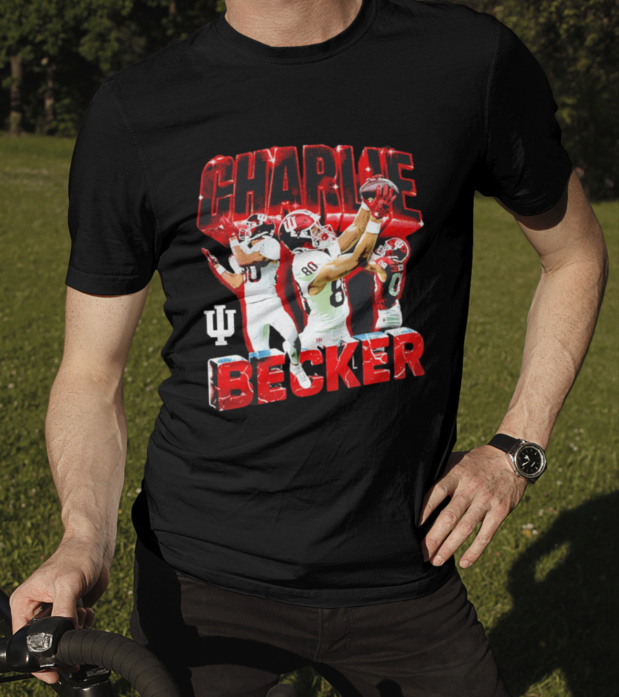 Charlie Becker Indiana Hoosiers Football 90s IU T-Shirt