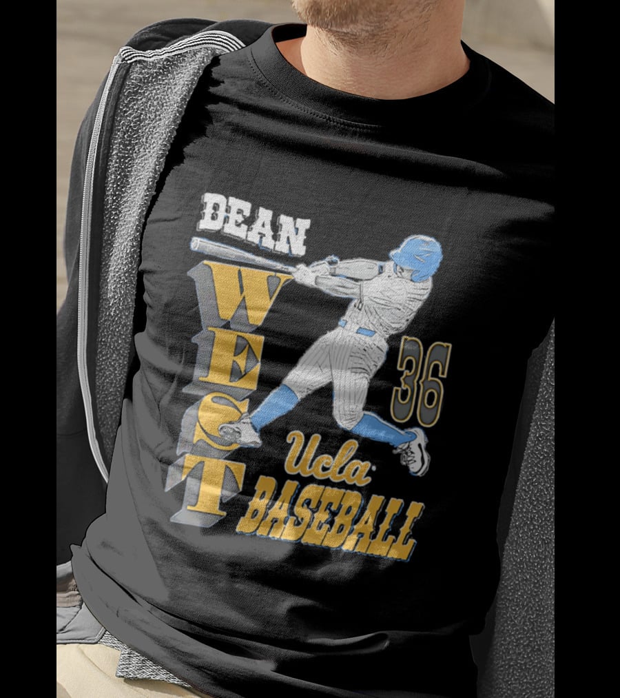 Dean West UCLA Baseball 36 NCAA T-Shirt