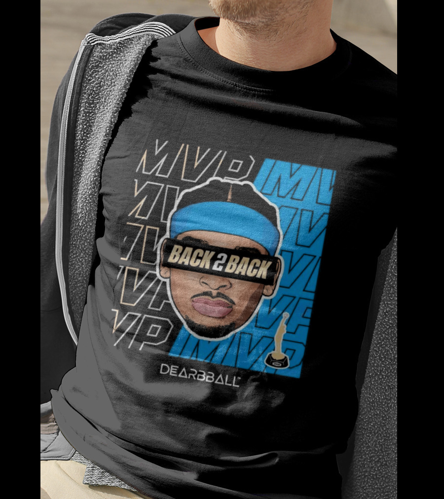 Dearbball Back 2 Back MVP Award Winner 2026 T-Shirt