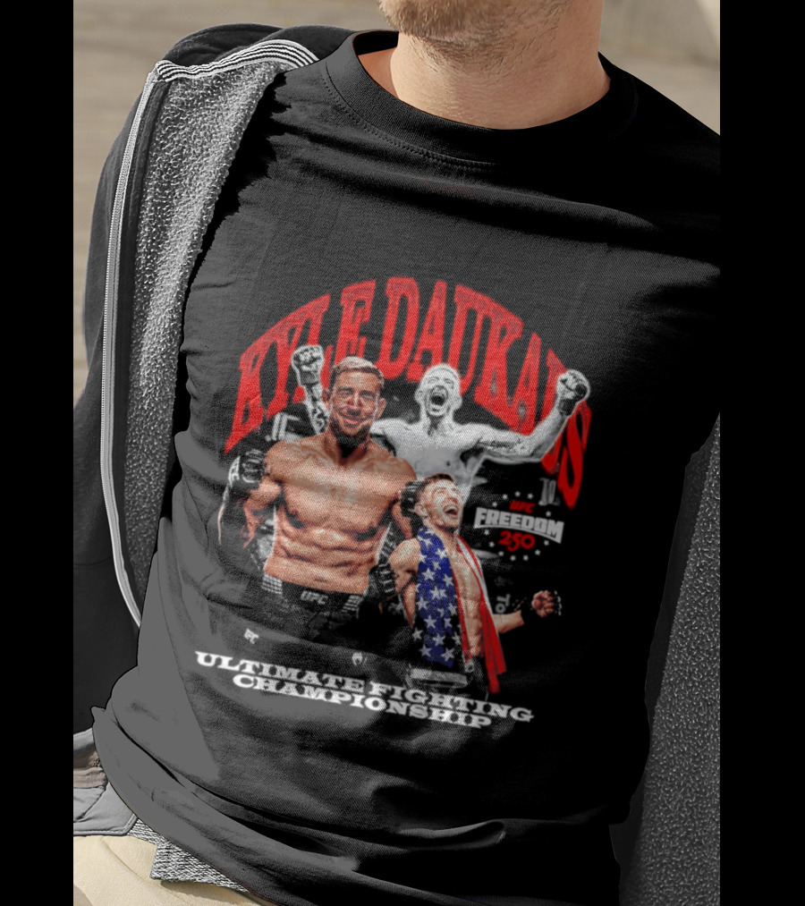 Kyle Daukaus UFC Ultimate Fighting Championship Freedom 250 T-Shirt