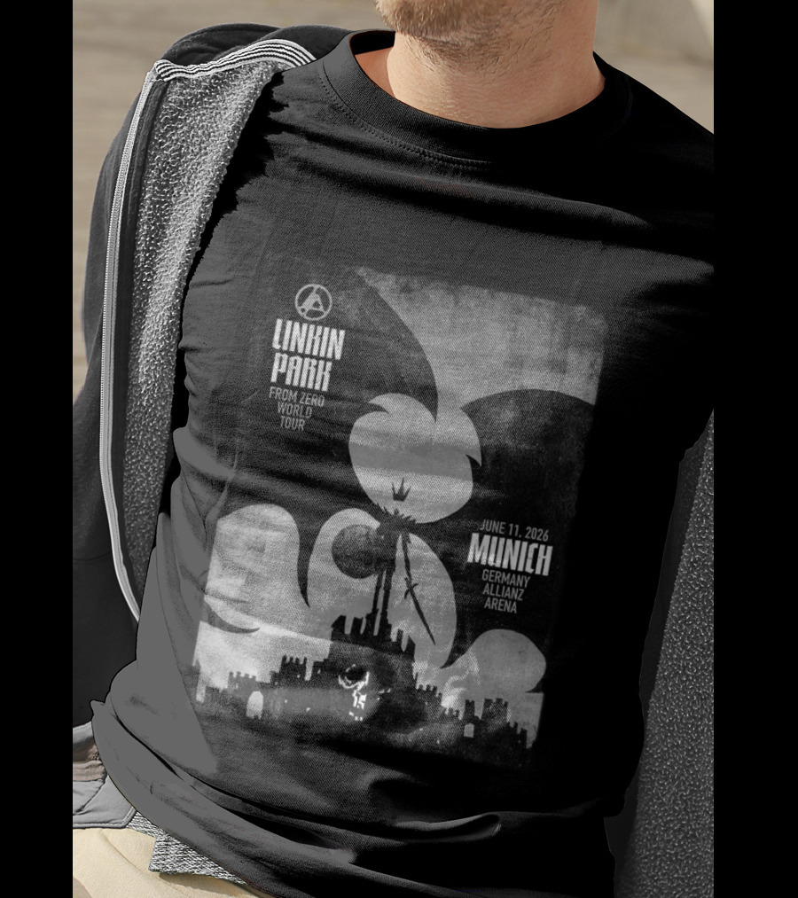 Linkin Park From Zero World Tour Allianz Arena Munich Germany June 11 2026 T-Shirt