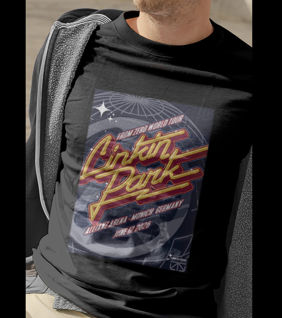 Linkin Park From Zero World Tour Allianz Arena Munich Germany June 12 2026 T-Shirt