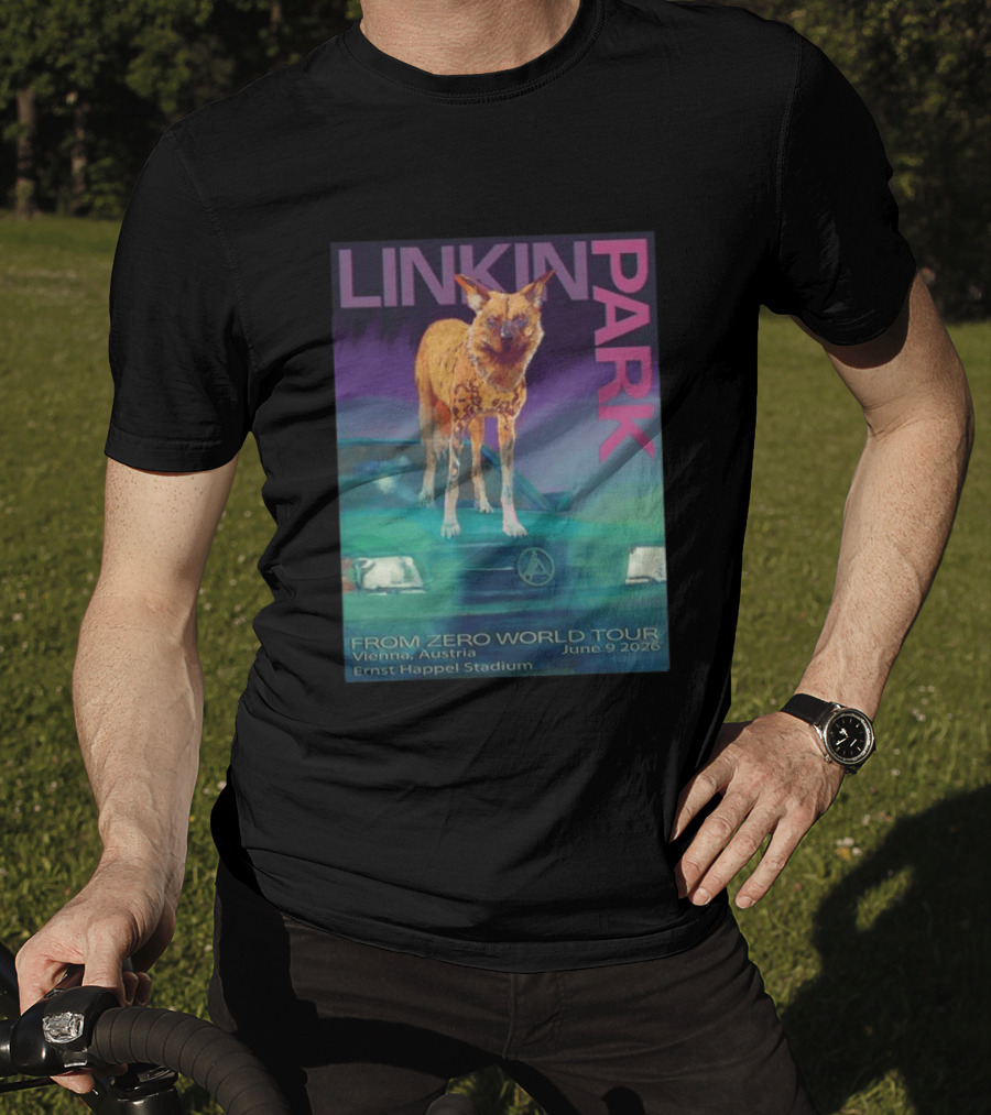 Linkin Park From Zero World Tour 2026 Vienna Austria June 9 Ernst Happel Stadium T-Shirt