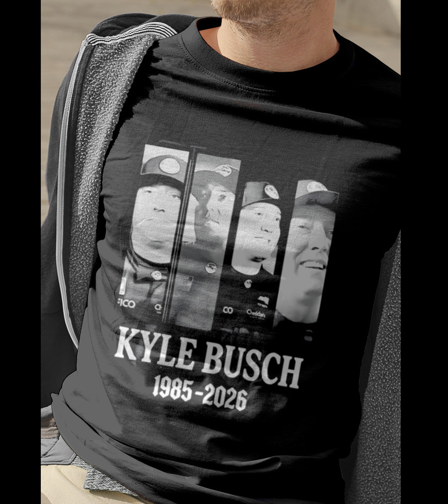 Kyle Busch 1985 2026 Racing T-Shirt