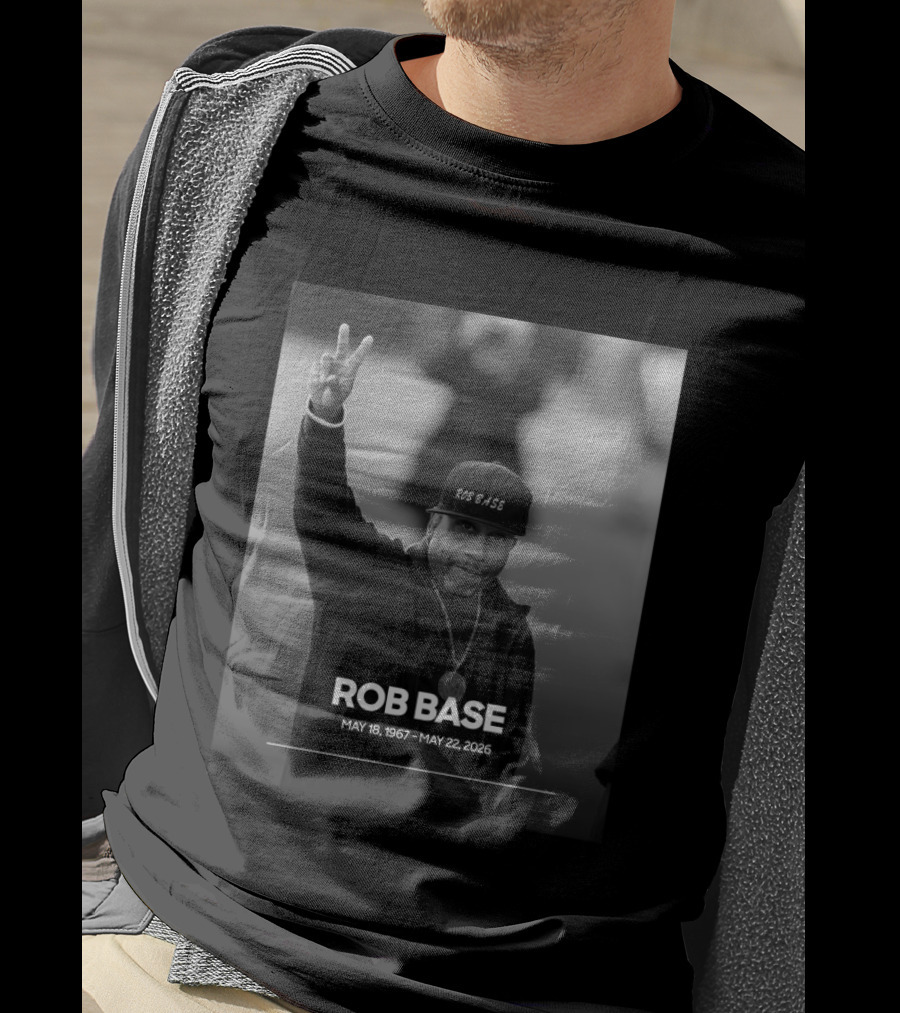Rob Base May 18 1967 May 22 2026 T-Shirt