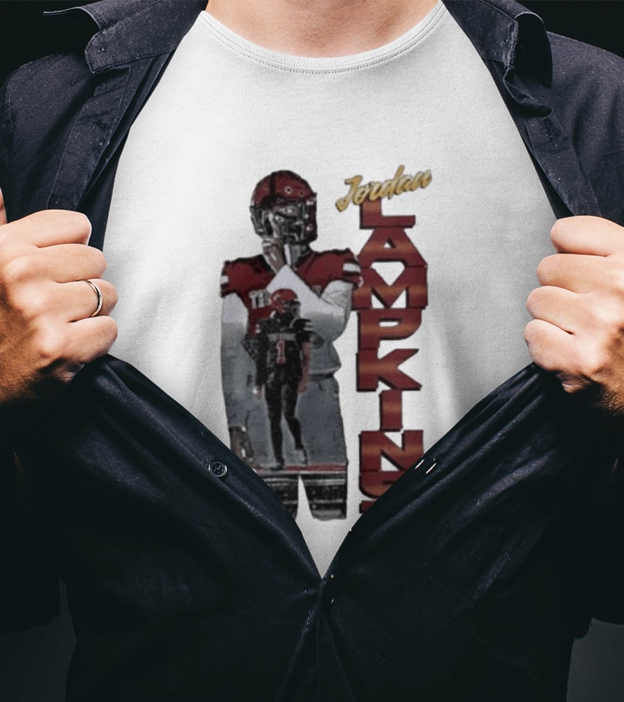 Jordan Lampkins 1 Minnesota Golden Gophers Football Player T-Shirt