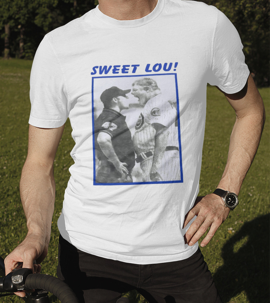 Sweet Lou Piniella Chicago Cubs MLB Umpire Confrontation T-Shirt