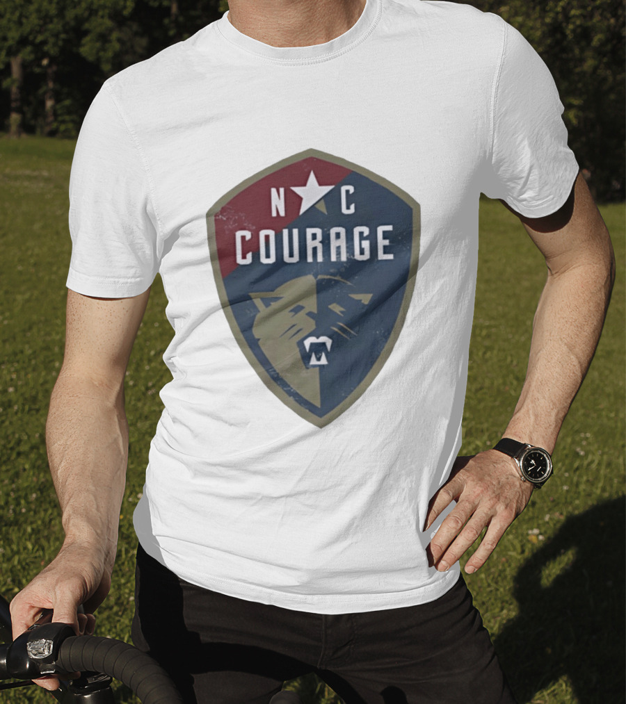 North Carolina Courage Star Shield NC Courage T-Shirt
