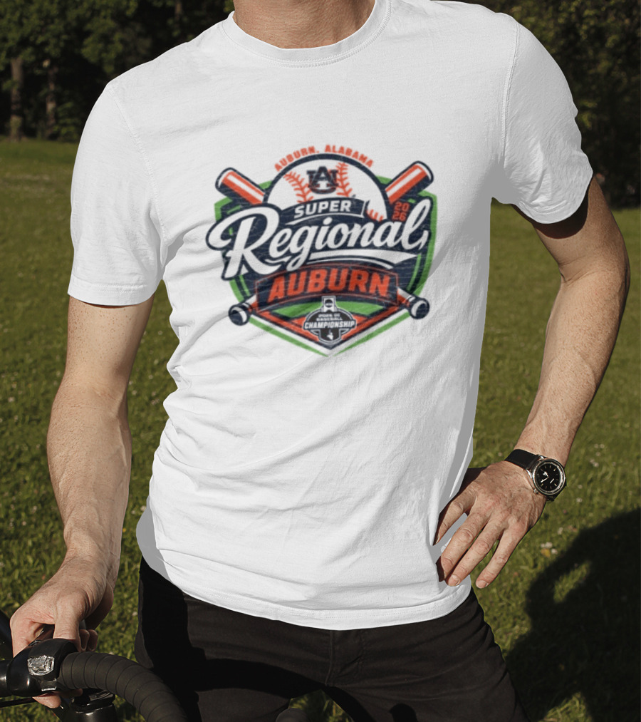 Auburn Baseball Tigers 2026 Regional Competition Event T-Shirt