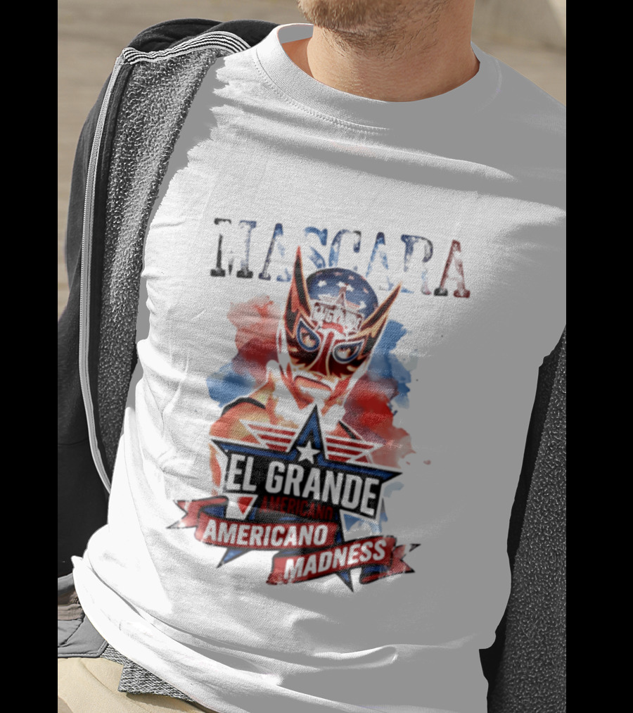 Mascara El Grande Americano Madness T-Shirt
