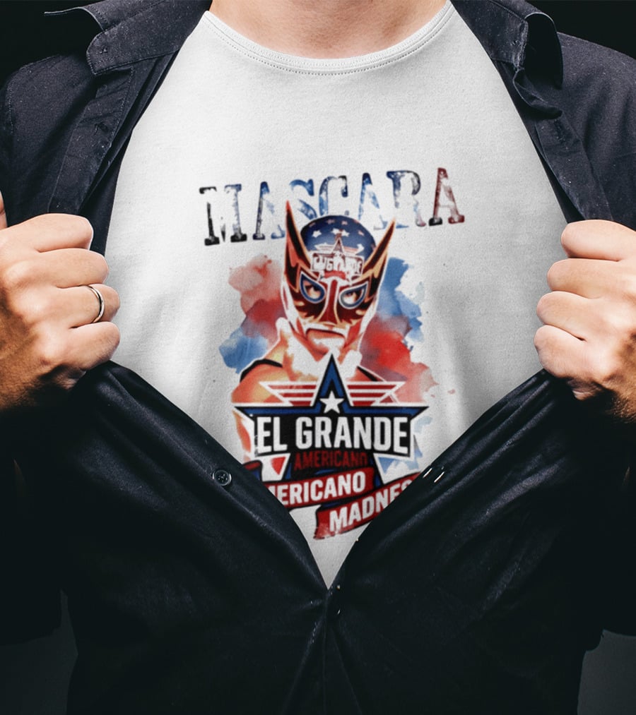 Mascara El Grande Americano Madness T-Shirt