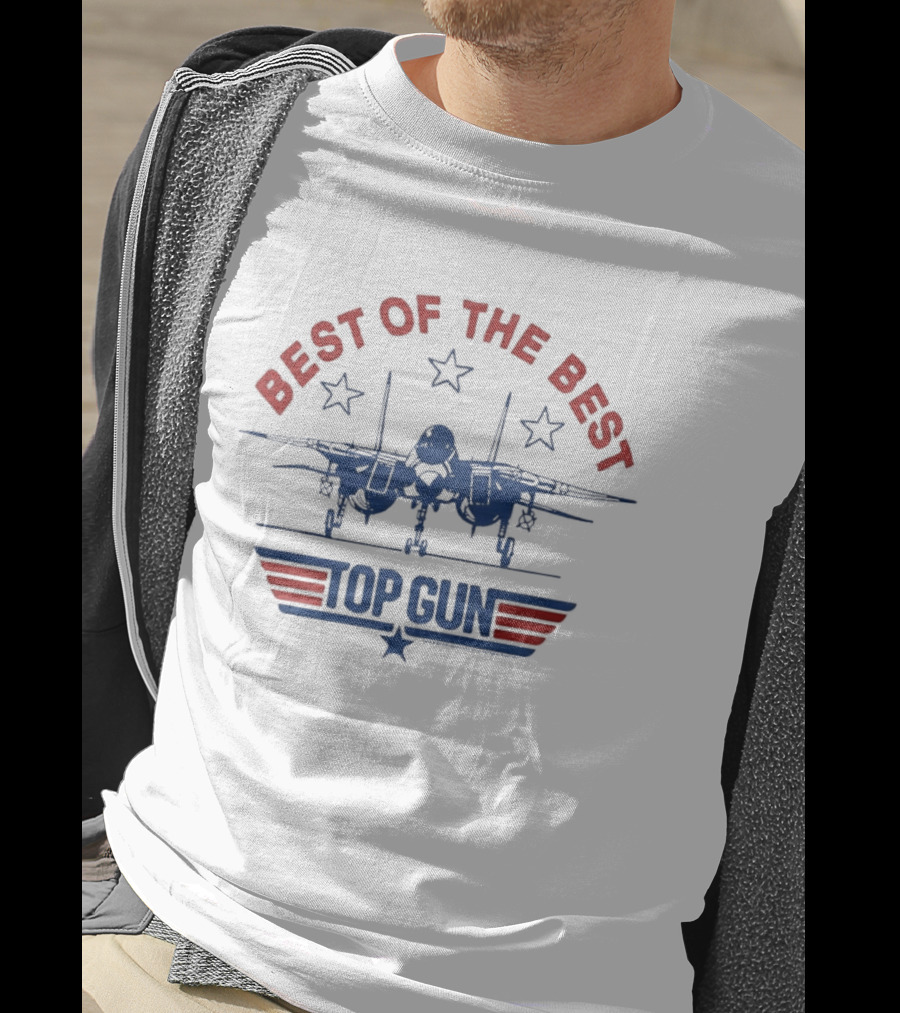 Top Gun Best Of The Best F 14 Tomcat Jet Fighter Movie T-Shirt