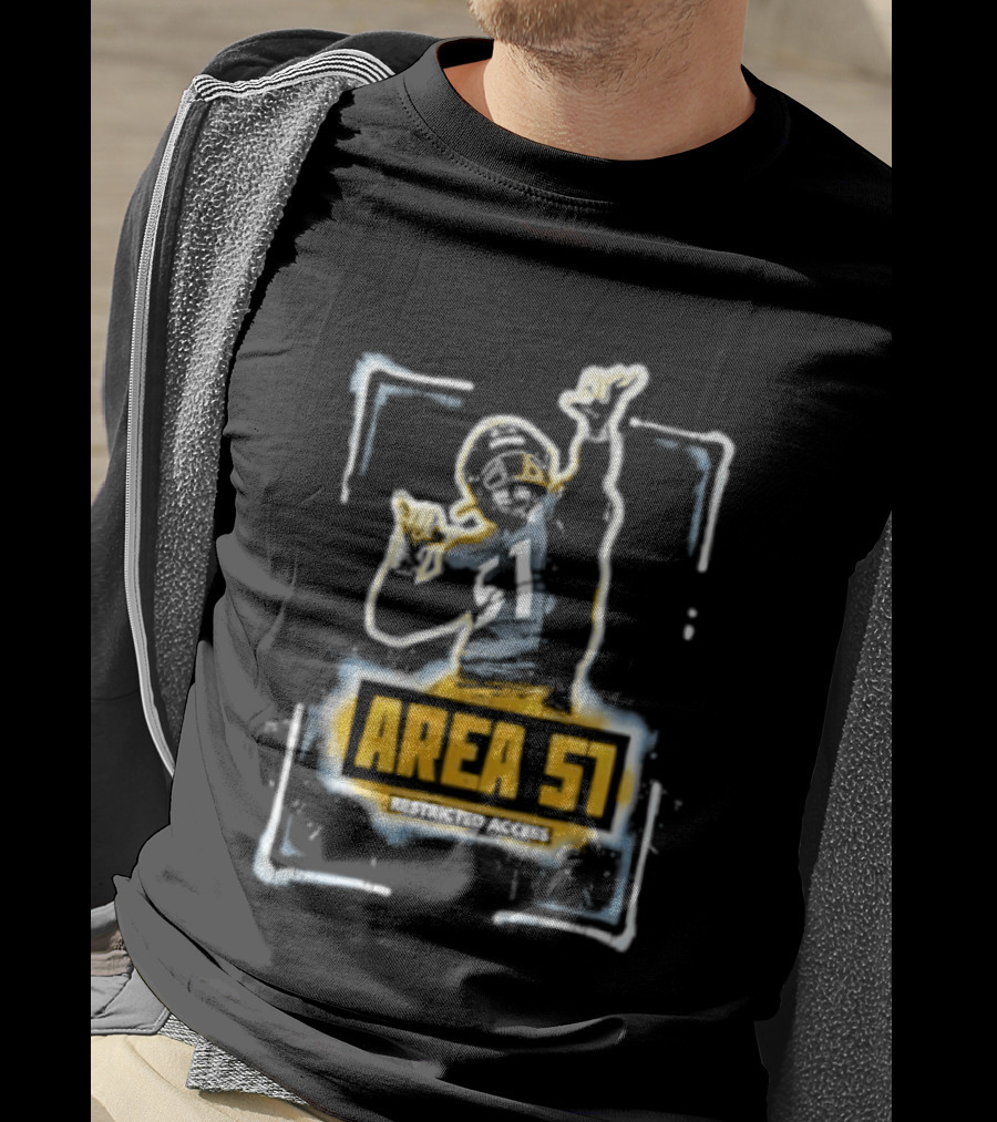 Steelers Nick Herbig Area 51 Restricted Access T-Shirt