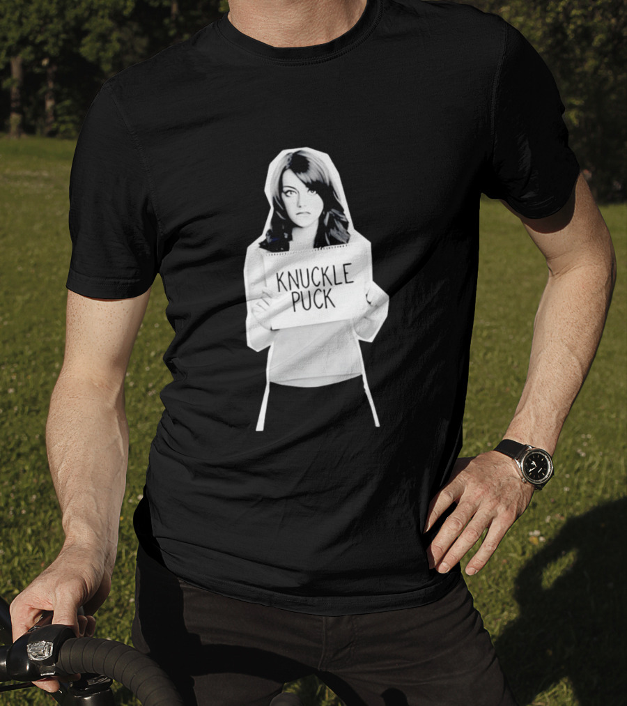 Emma Stone Knuckle Puck Sign T-Shirt