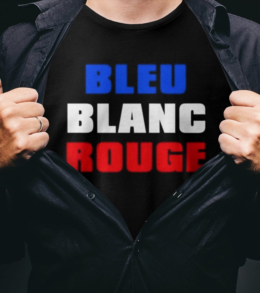 Montreal Canadiens Bleu Blanc Rouge Hockey Team Colors Fan T-Shirt