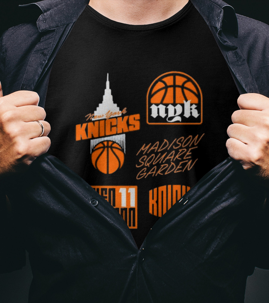 New York Knicks Jalen Brunson MSG NYK 11 Madison Square Garden T-Shirt