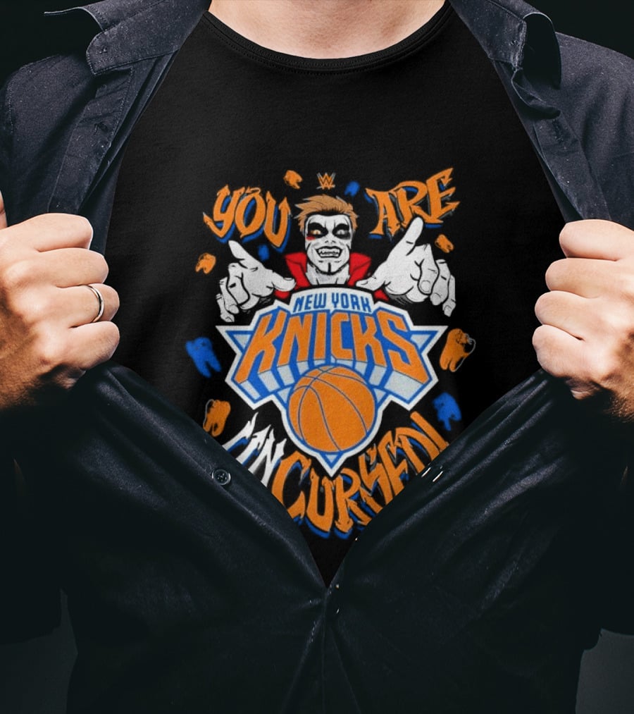 Danhausen You Are Cursed New York Knicks T-Shirt