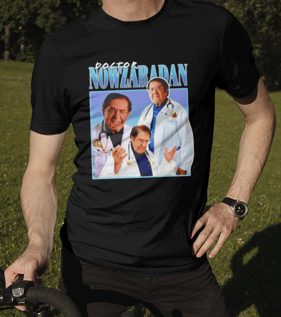 Doctor Nowzaradan My 600Lb Life Blue Stethoscope T-Shirt