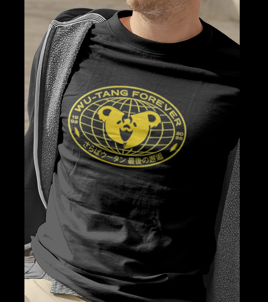 Wu Tang Forever 1992 2026 Tornado Bear Icon Japanese T-Shirt