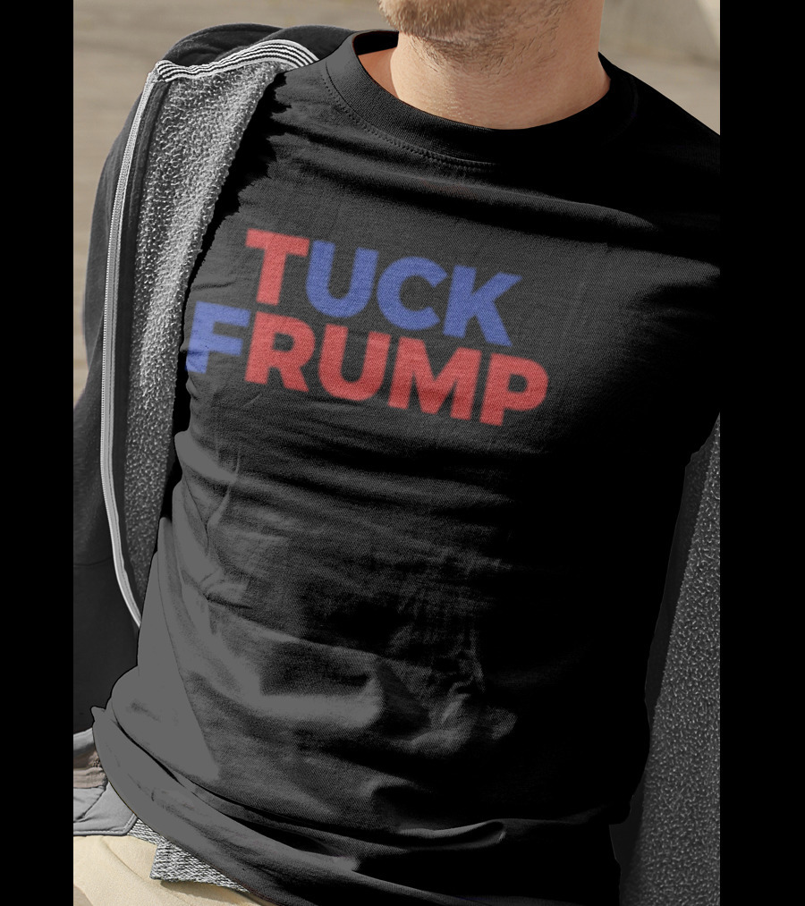 Tuck Frump Anti Trump Protest Red Blue T-Shirt