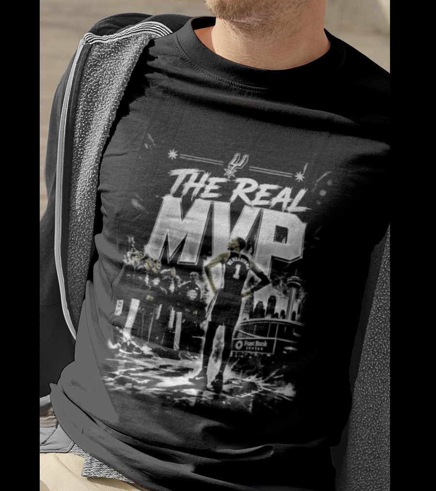 Victor Wembanyama The Real MVP San Antonio Spurs Basketball Star T-Shirt