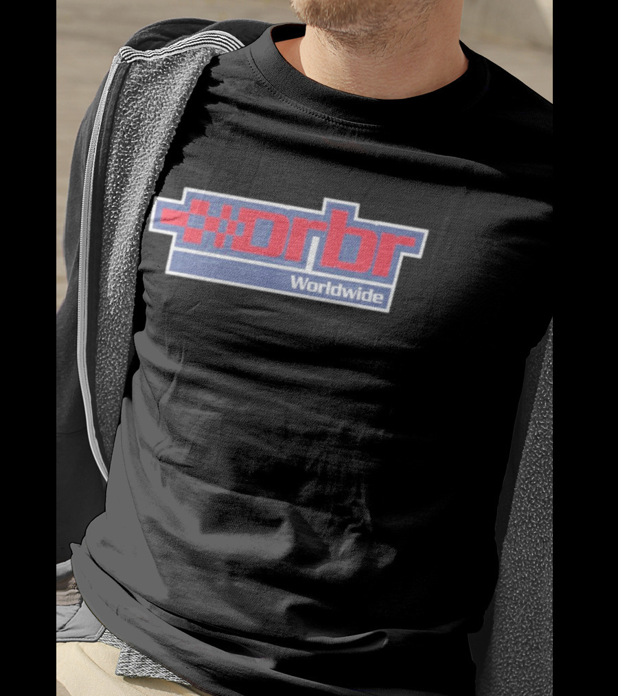 ORBR Worldwide Racing F1 Checkered Flag T-Shirt
