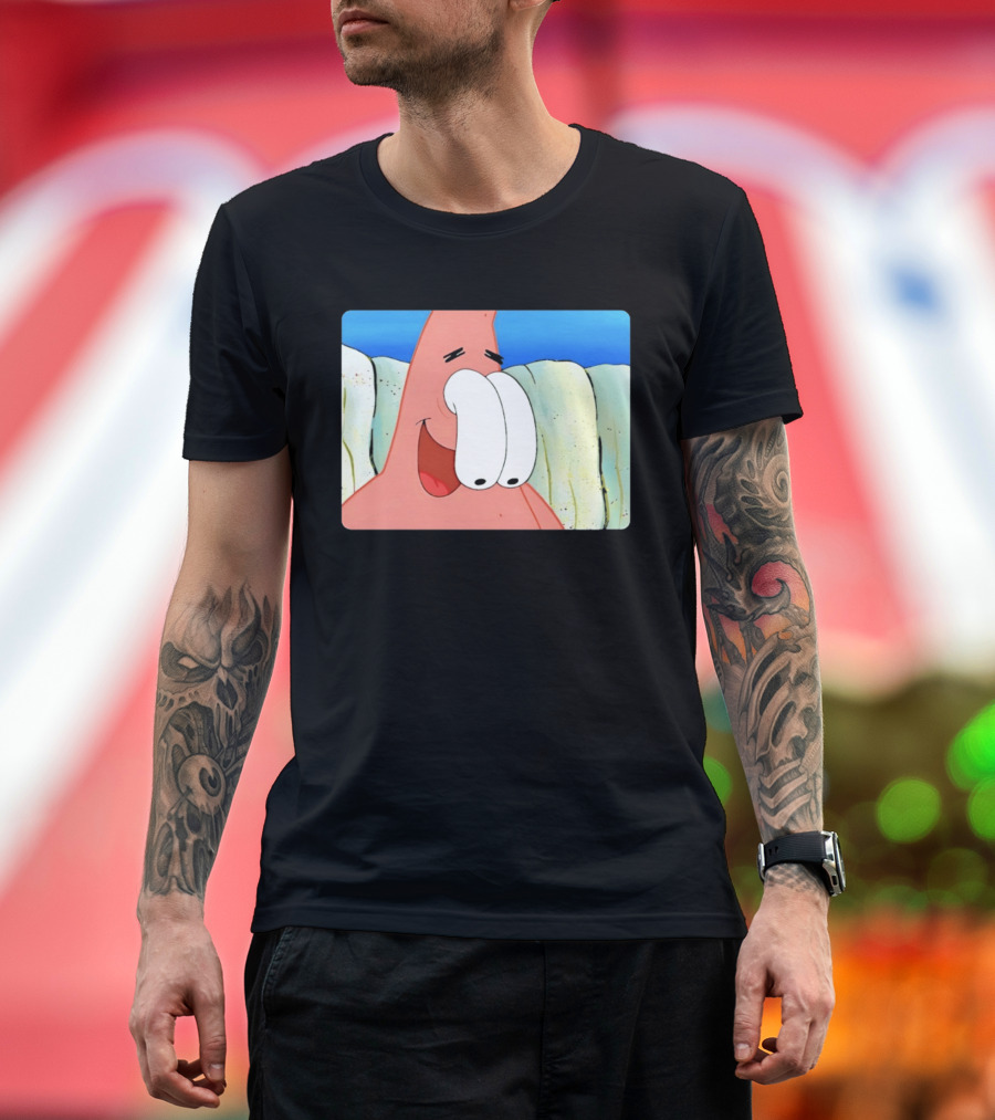 Patrick Star Silly Eyes SpongeBob Meme T-Shirt