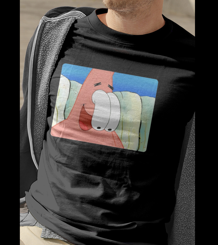 Patrick Star Silly Eyes SpongeBob Meme T-Shirt