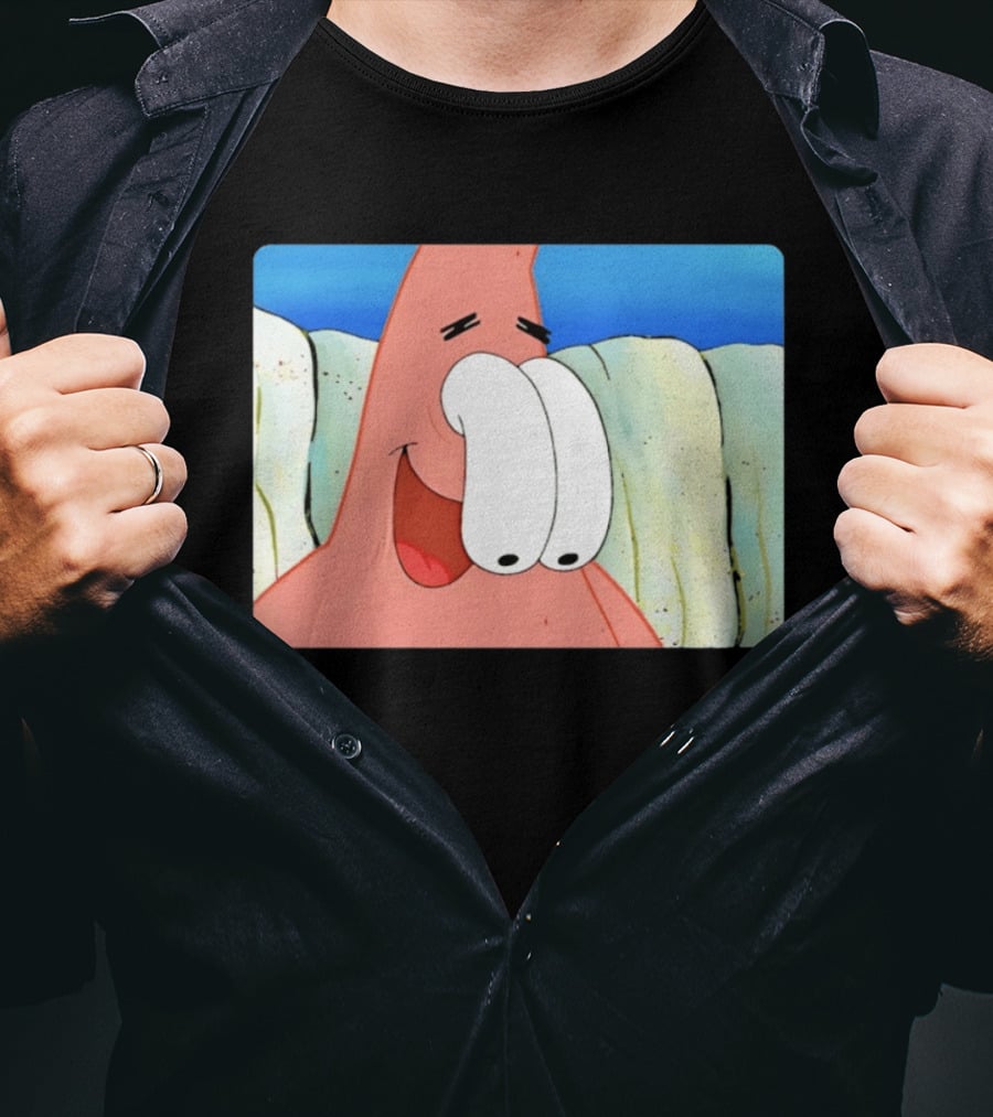 Patrick Star Silly Eyes SpongeBob Meme T-Shirt