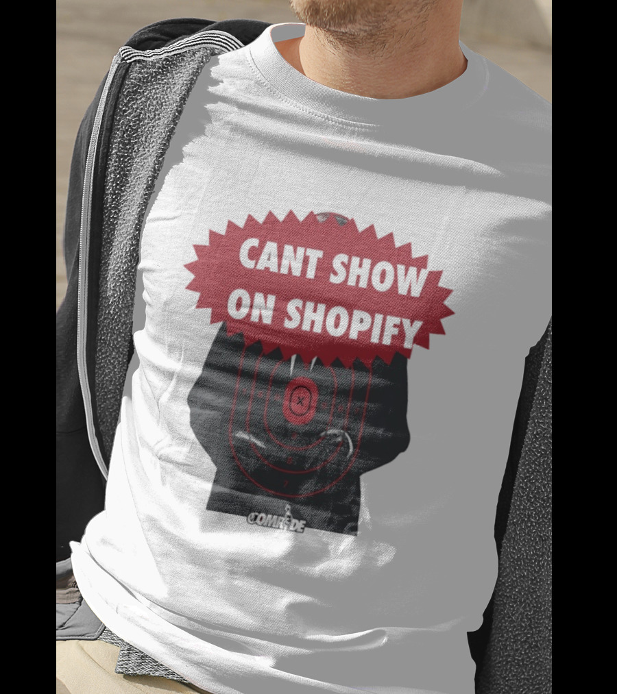 Cant Show On Shopify Target Practice X Comrade T-Shirt