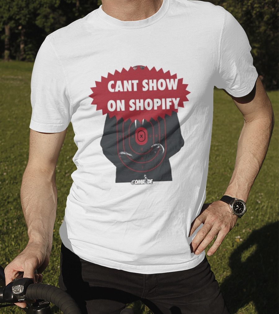 Cant Show On Shopify Target Practice X Comrade T-Shirt