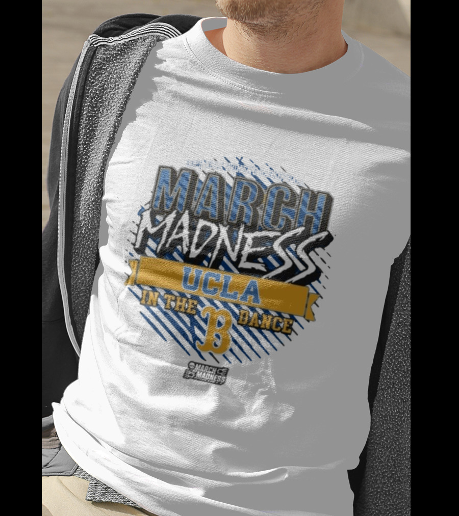 UCLA Bruins March Madness 2025 NCAA Women's Basketball In The Dance T-Shirt