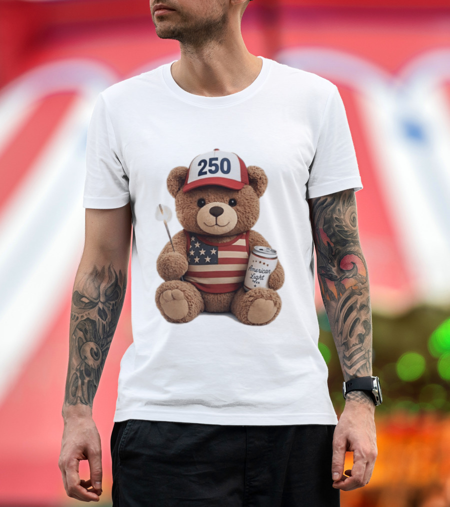 American Bear 250 United States Celebration T-Shirt
