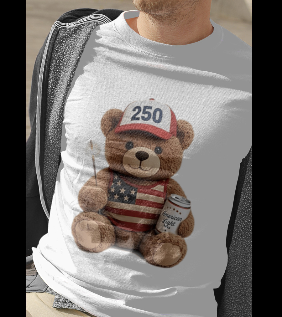 American Bear 250 United States Celebration T-Shirt