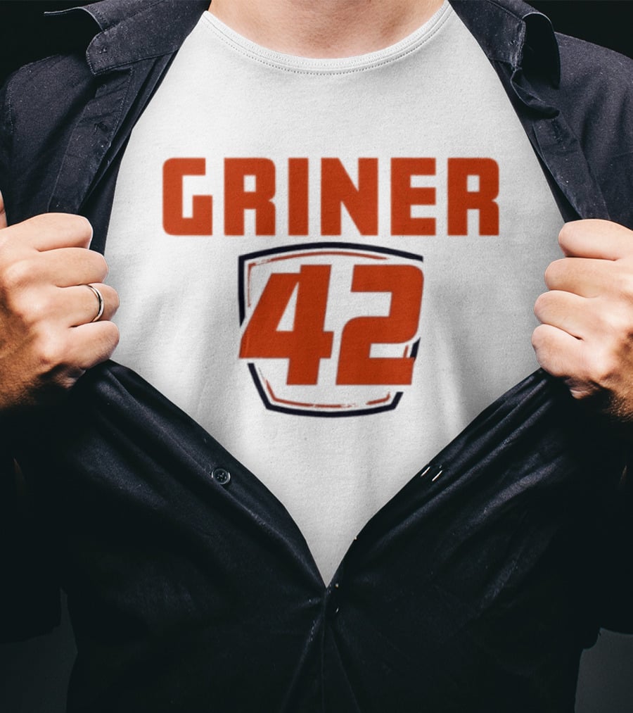 Griner 42 Phoenix Mercury Basketball Team Fan Gear T-Shirt