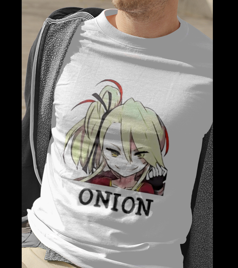 Deathpolca Anime Style Character With Onion T-Shirt