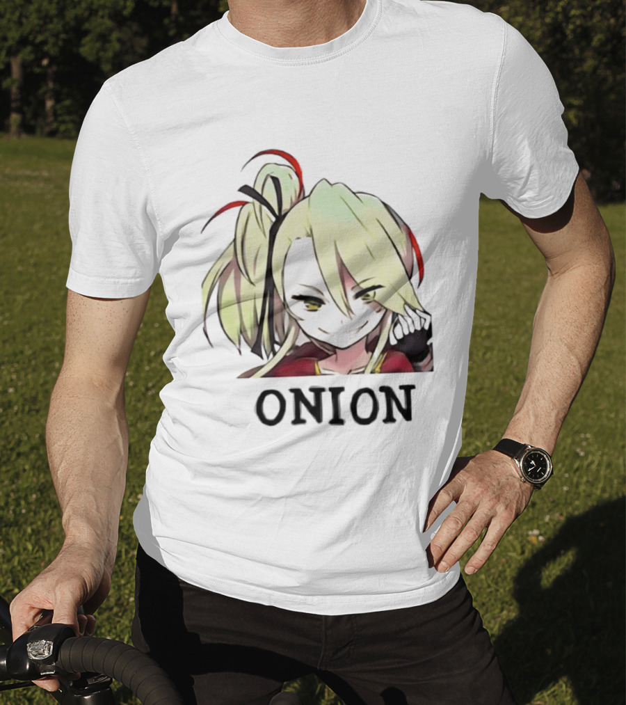 Deathpolca Anime Style Character With Onion T-Shirt