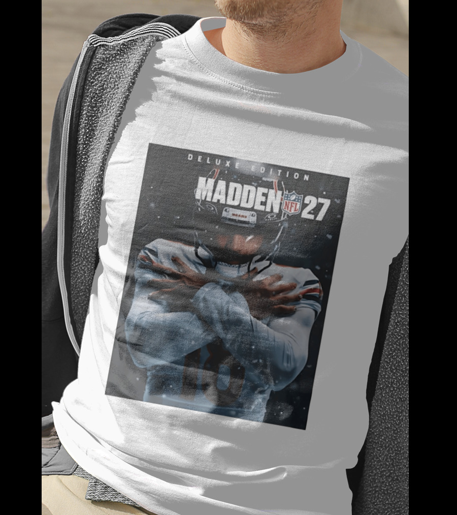 Madden NFL 27 Deluxe Edition Caleb Williams Bears 18 T-Shirt