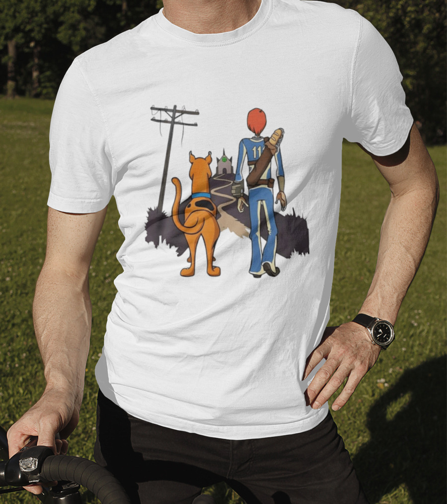 Scooby Doo Shaggy Rogers Fallout Vault Dweller Adventure T-Shirt