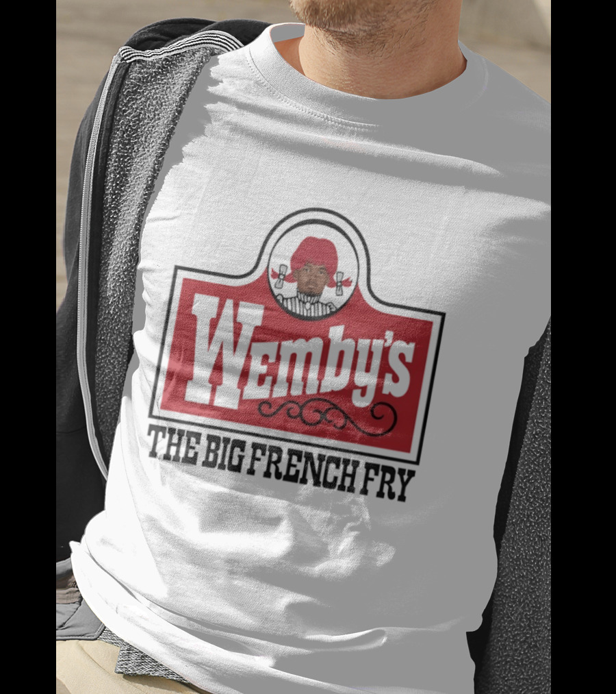 Wemby's The Big French Fry Victor Wemby's Spurs T-Shirt