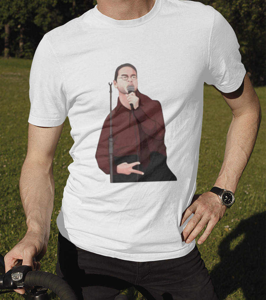 Max And Paddy Stand Up Comedy Performance Live Stage Microphone T-Shirt