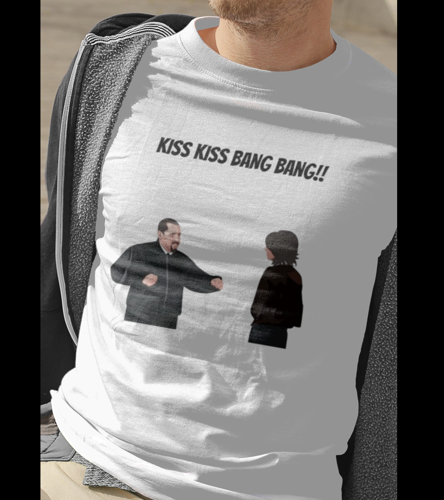 Kiss Kiss Bang Bang Bobby Bacala And Tony Soprano HBO Series T-Shirt