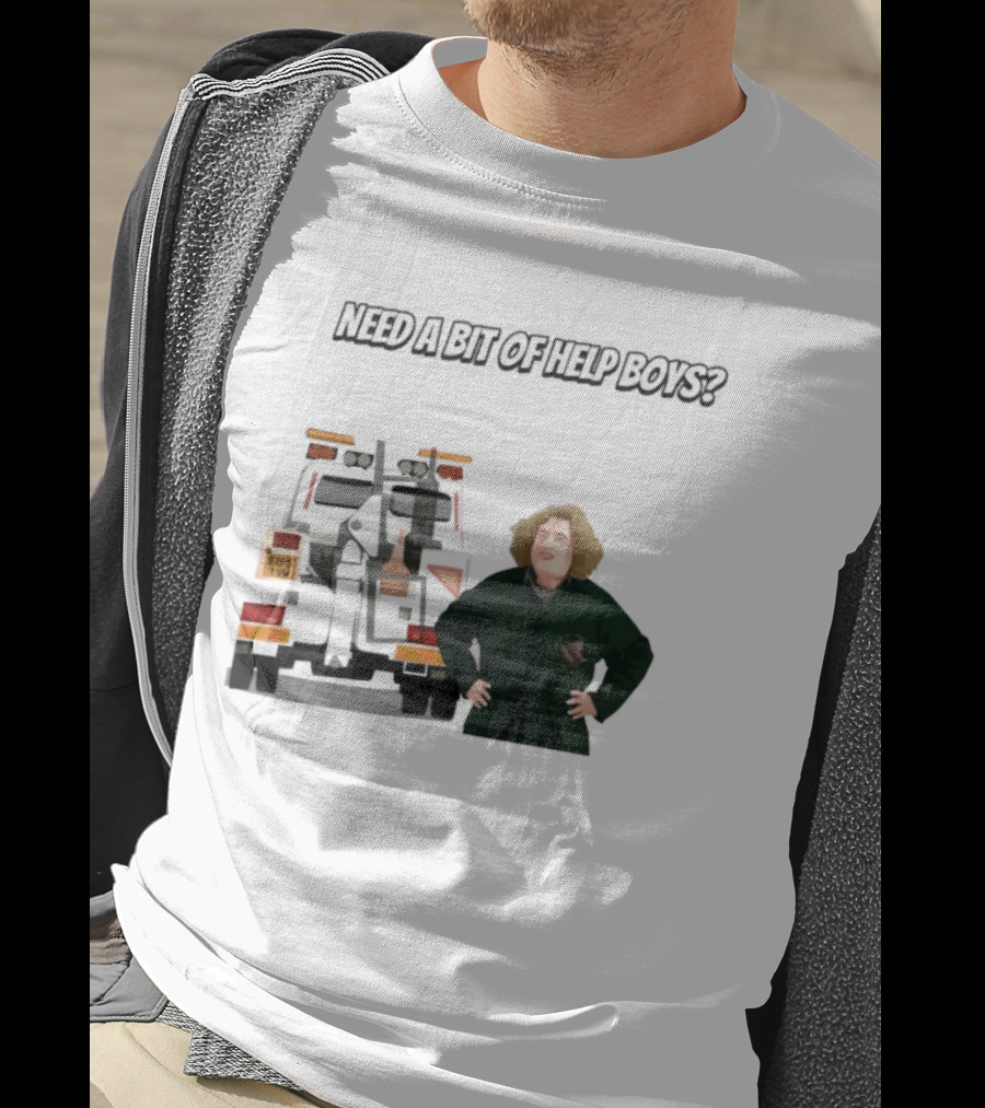 NEED A BIT OF HELP BOYS Paddy Tow Truck Raymond Stantz T-Shirt